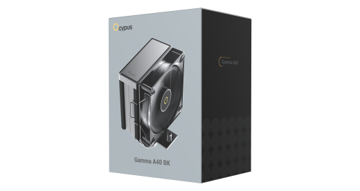 Вентилятор для процессора Ocypus Gamma A40 BK TDP 200W 1851/1700/1200/115X/AM5/AM4 Черный