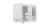 Корпус Ocypus Delta C40 WH Digital mATX/mini-ITX 2xUSB3.0 1xType-C Белый Delta-C40-WHG300XX-GL