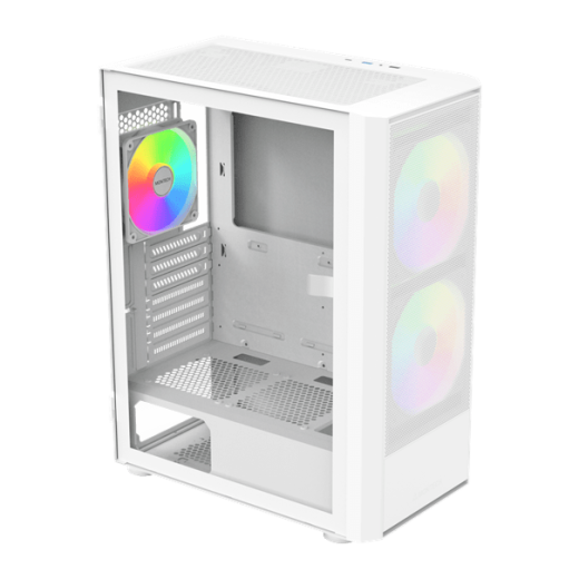 Корпус Montech X2 PLUS (W) ATX/Micro-ATX/Mini-ITX 1xUSB3.0 1xUSB2.0 1xType-C 1xAudio Белый