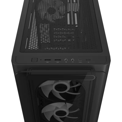 Корпус ASUS A23 PLUS TG ARGB BLACK mATX/mITX/ A23 PLUS TG/ARGB FANS