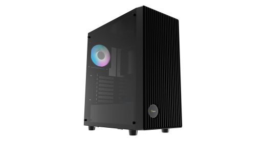 Корпус Ocypus Gamma C70 BK ARGB ATX/mATX/ITX 2xUSB Черный Gamma-C70-BKG400XX-GL