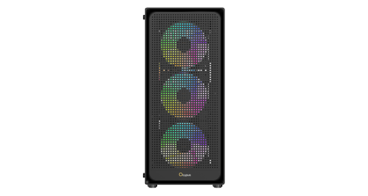 Корпус Ocypus Gamma C50 BK ARGB mATX/ITX 3xUSB Черный Gamma-C50-BKG400XX-GL