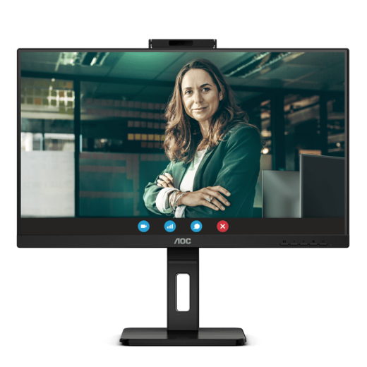 Монитор 23,8" AOC 24P3QW IPS 1920x1080 75Hz 4ms 300cd/m 1000:1 2xHDMI DP 4xUSB 3.2 2x5W WEB Камера