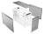 Корпус Montech TEN (W) Micro-ATX/Mini-ITX 2xUSB3.0 1xType-C 1xAudio Белый