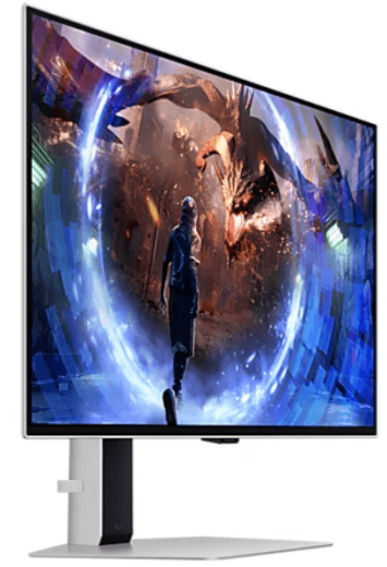 Монитор 27" SAMSUNG LS27DG600SIXCI, OLED, 2560x1440 360Hz 0,03мс 250кд/м2 1млн:1 2xHDMI 1xDP 2xUSB