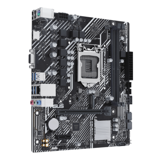 Материнская плата ASUS PRIME H510M-K R2.0 LGA1200 2xDDR4 4xSATA3 1xM.2 D-Sub HDMI mATX