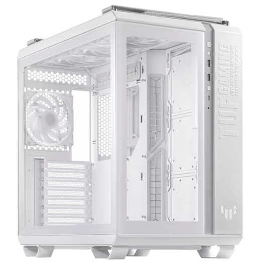 Корпус ASUS TUF Gaming GT502 PLUS TG ARGB WHITE ATX/mATX/mITX GT502 PLUS/WHT/TG//