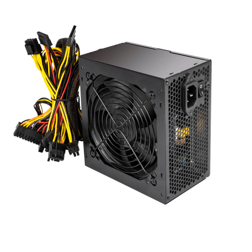 Блок питания PCCooler  700W, HW700-NP, Non Modular, 80+, КПД ≥80%, ATX, Fan 120mm, Черный, HW700-NP