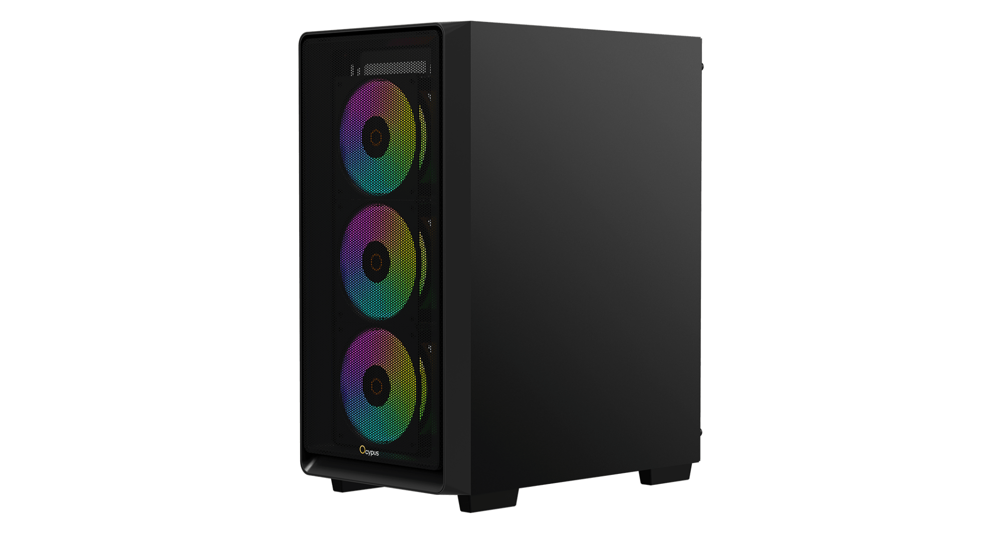 Корпус Ocypus Gamma C60 BK ARGB ATX/mATX/ITX 3xUSB Черный Gamma-C60-BKG400XX-GL