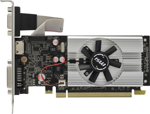 Видеокарта MSI GeForce 210, 1GB DDR3 64-bit 1xVGA 1xDVI 1xHDMI N210-1GD3/LP