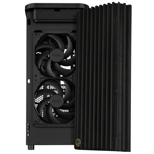 Корпус ASUS PROART PA401 WOOD TG PWM BLACK ATX 90DC00M0-B39000