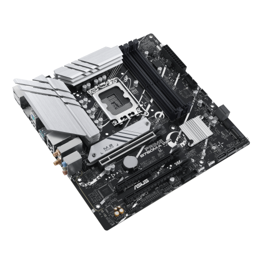 Материнская плата ASUS PRIME B760M-A WIFI, LGA1700 4xDDR5 4xSATA3 2xM.2 RAID 2xHDMI DP mATX