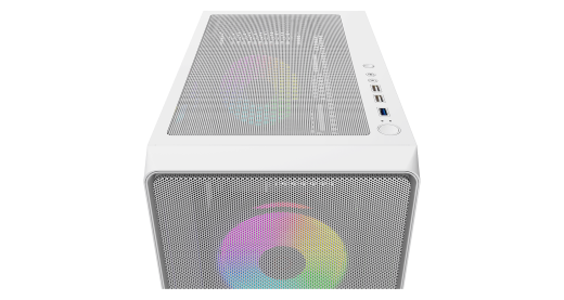 Корпус Ocypus Gamma C60 WH ARGB ATX/mATX/ITX 3xUSB Белый Gamma-C60-WHG400XX-GL