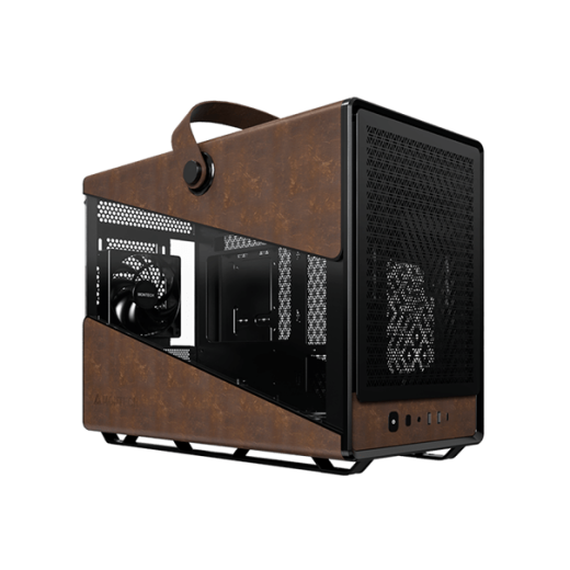 Корпус Montech Heritage PRO (B) Micro-ATX/Mini-ITX (Back-Connected MB) 2xUSB 1xType-C 1xAudio Черный