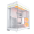 Корпус Montech HS02 PRO (W) ATX/Micro-ATX/Mini-ITX (Back-Connected MB) 2xUSB 1xType-C 1xAudio Белый