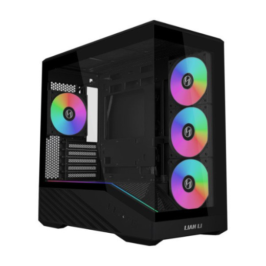 Корпус Lian Li Vector V100 MINI mATX/ITX 2xUSB3.0, USB3.1 Type-C, 4x120mm ARGB Black G99.V100RMIX.00