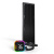 Водяное охлаждение для CPU Montech HyperFlow Digital 360 (B) TDP 350W 3x120 115x-1851/AM3-AM5 Black