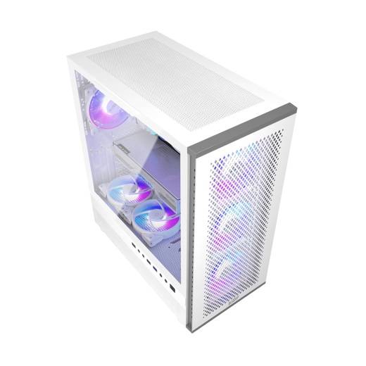 Корпус PCCooler ME200W MESH WH EATX/ATX/mATX/ITX USB3.0, 2USB2.0 White