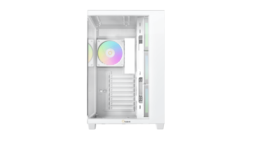 Корпус Ocypus Gamma C74 WH ARGB ATX/mATX/mini-ITX 2xUSB3.0 1xType-C Белый Gamma-C74-WHD400XX-GL
