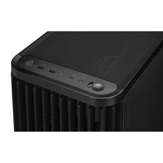 Корпус ASUS PROART PA401 WOOD TG PWM BLACK ATX 90DC00M0-B39000