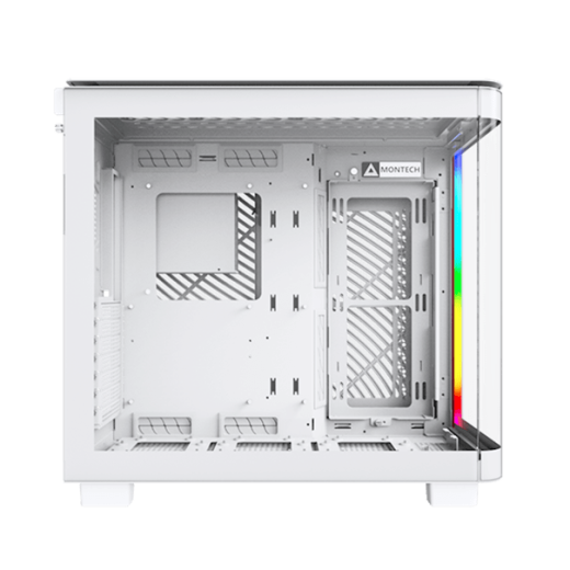 Корпус Montech KING 95 (W) ATX/Micro-ATX/Mini-ITX 2xUSB3.0 1xType-C 1xAudio 1xMic Белый