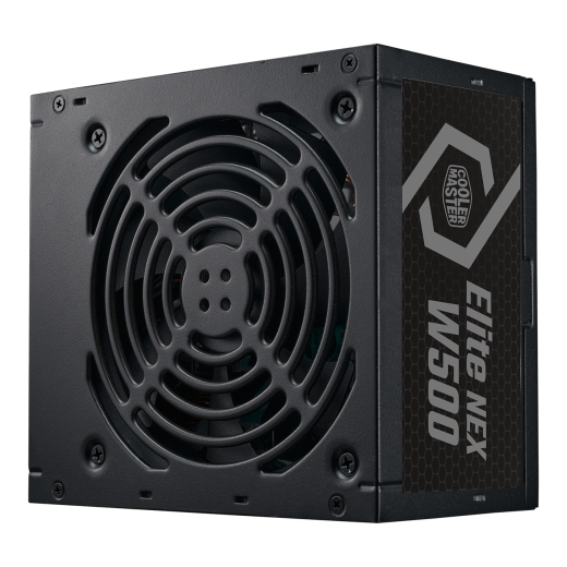Блок питания CoolerMaster  500W, Elite NEX White W500, Non Modular, >85%, Черный, MPW-5001-ACBW-BEU