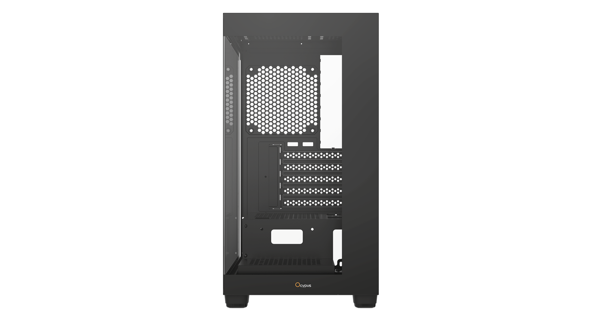 Корпус Ocypus Gamma C52 BK mATX/ITX 3xUSB Черный Gamma-C52-BKD000XX-GL