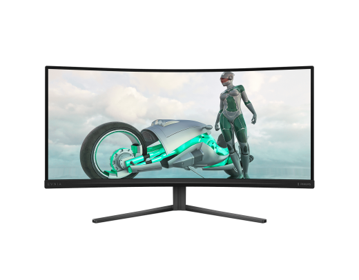 Монитор 34" PHILIPS 34M2C3500L/01 VA 3440x1440 180Hz R1500 300кд/м 0,5мс 4000:1 1DP 2HDMI