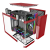 Корпус Montech KING 95 PRO (Red) ATX/Micro-ATX/Mini-ITX 2xUSB3.0 1xType-C 1xAudio 1xMic Красный