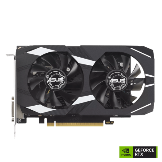 Видеокарта ASUS GeForce RTX 3050 OC GDDR6 6GB 96-bit DVI HDMI DP DUAL-RTX3050-O6G