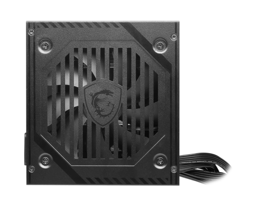 Блок питания MSI  600W, MAG A600DN, Non Modular, ATX, 80+, КПД >80%, Fan 120mm, Черный