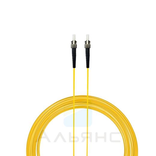 Патчкорд ST/UPC-ST/UPC 2мм SM 9/125 Simplex - 1 м