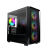 Корпус Montech X5M (B) Micro-ATX/Mini-ITX 1xUSB3.0 1xUSB2.0 1xType-C 1xAudio Черный