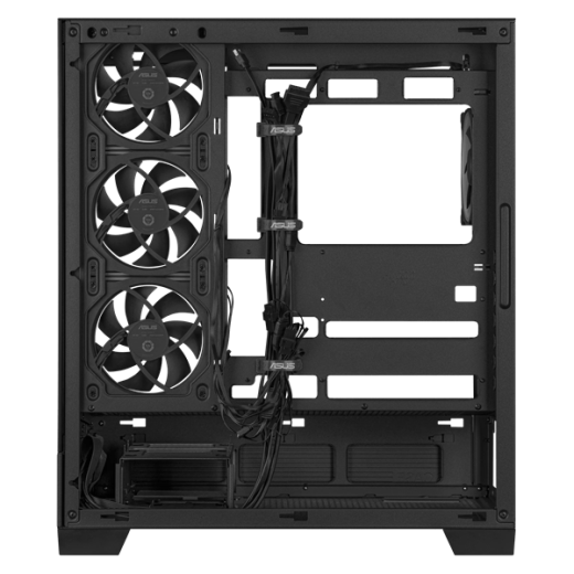 Корпус ASUS A31 PLUS TG ARGB BLACK Micro-ATX/Mini-ITX A31 PLUS/BK/TG/ARGB//