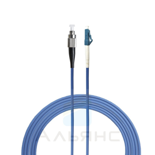 Патчкорд FC/UPC-LC/UPC Armoured SM 9/125 Simplex - 40 м