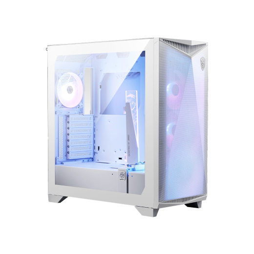 Компьютерный корпус MSI MPG GUNGNIR 300R AIRFLOW E-ATX/ATX/mATX/Mini-ITX, 3xUSB 3.2, ARGB White