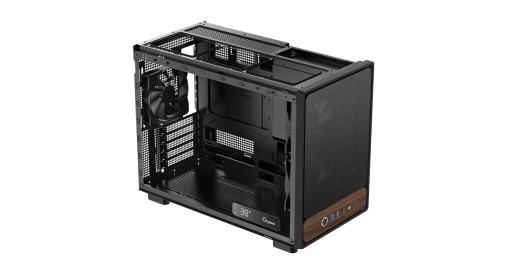 Корпус Ocypus Delta C40 BK Digital mATX/mini-ITX 2xUSB3.0 1xType-C Черный Delta-C40-BKG300XX-GL