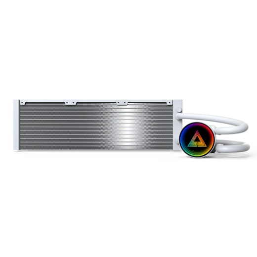 Водяное охлаждение для CPU Montech LightFlow ARGB 360 (W) TDP 300W 3x120 1170/1851/AM4/AM5 White