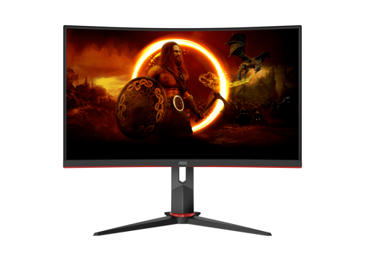 Монитор Игровой 27" AOC C27G2Z3/BK/01 VA 1920x1080 1500R 280Hz 1мс 300кд/м 3000:1 2xHDMI 1xDP Black