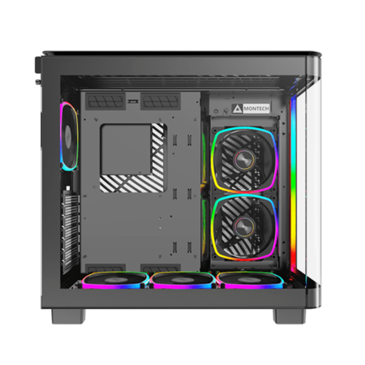 Корпус Montech KING 95 PRO (B) ATX/Micro-ATX/Mini-ITX 2xUSB3.0 1xType-C 1xAudio 1xMic Черный