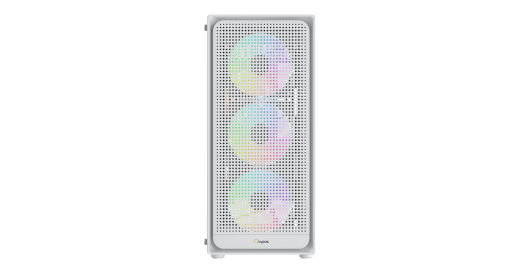 Корпус Ocypus Gamma C50 WH ARGB mATX/ITX 3xUSB Белый Gamma-C50-WHG400XX-GL
