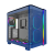 Корпус Montech KING 95 PRO (Prussian blue) ATX/Micro-ATX/Mini-ITX 2xUSB3.0 1xType-C 1xAudio Синий
