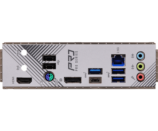 Материнская плата ASRock B760M PRO RS/D4 LGA1700 4xDDR4 4xSATA RAID 2xM.2 HDMI DP mATX