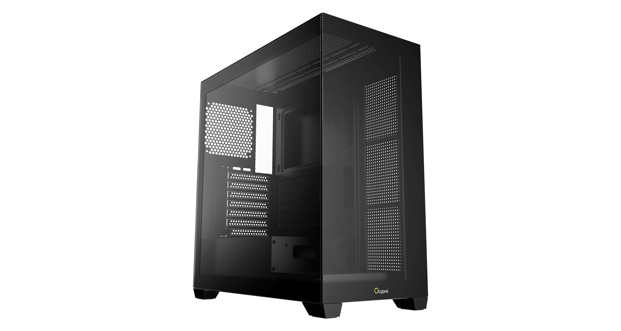 Корпус Ocypus Gamma C72 BK ATX/mATX/ITX 3xUSB Черный Gamma-C72-BKD000XX-GL