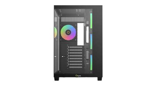 Корпус Ocypus Gamma C74 BK ARGB ATX/mATX/mini-ITX 2xUSB3.0 1xType-C Черный Gamma-C74-BKD400XX-GL