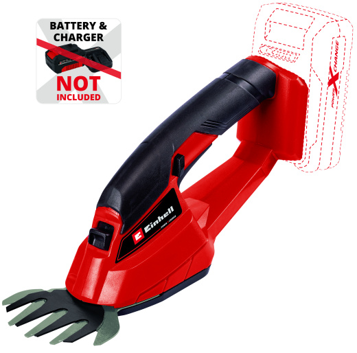 Аккум. Ножницы для травы Einhell GC-CG 18/1 Li-Solo (3410382)