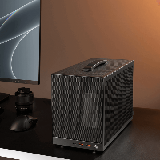 Корпус PCCooler K101 MESH GY 3F ITX 2xUSB3.0, 1xUSB-C, 3xFans, 1x3.5", 4x2.5" Grey