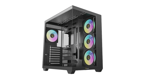 Корпус Ocypus Gamma C74 BK ARGB ATX/mATX/mini-ITX 2xUSB3.0 1xType-C Черный Gamma-C74-BKD400XX-GL