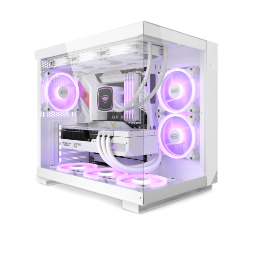 Корпус PCCooler C3T500 ARGB WH ATX/MATX/ITX USB3.1 Gen 2 Type-C, USB3.0, USB2.0 White