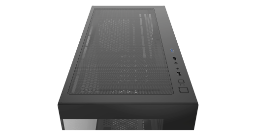 Корпус Ocypus Gamma C52 BK mATX/ITX 3xUSB Черный Gamma-C52-BKD000XX-GL